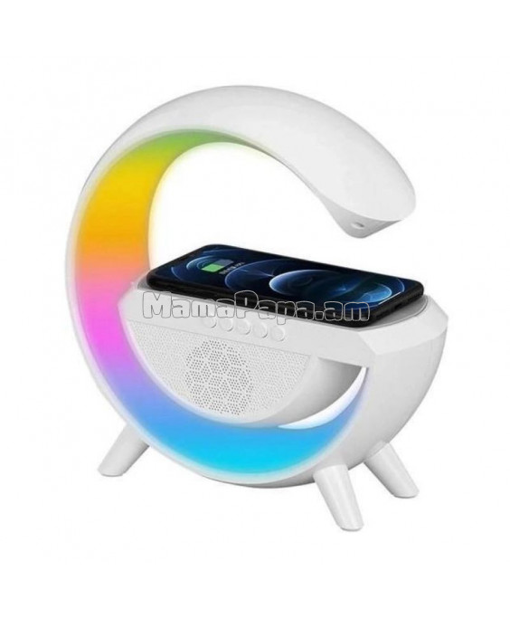 Լուսամփոփ, անլար լիցքավորիչ և Bluetooth բարձրախոս 3in1 
