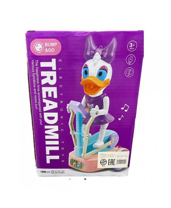  Լուսային և ձայնային էֆֆեկտներով Daisy Duck մարզասարքով