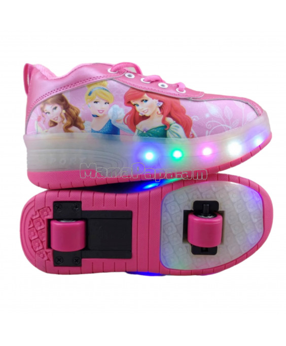 Սպորտային կոշիկ-Անվաչմուշկ լույսերով, Disney Princesses