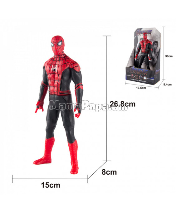 Սուպերհերոս Spiderman 27սմ-ոց ռետինե