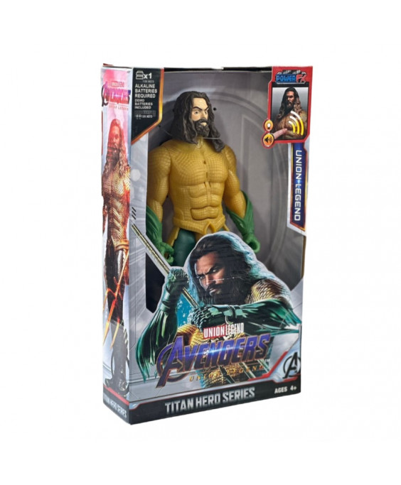 Սուպերհերոս Aquaman լույսով, 30 սմ