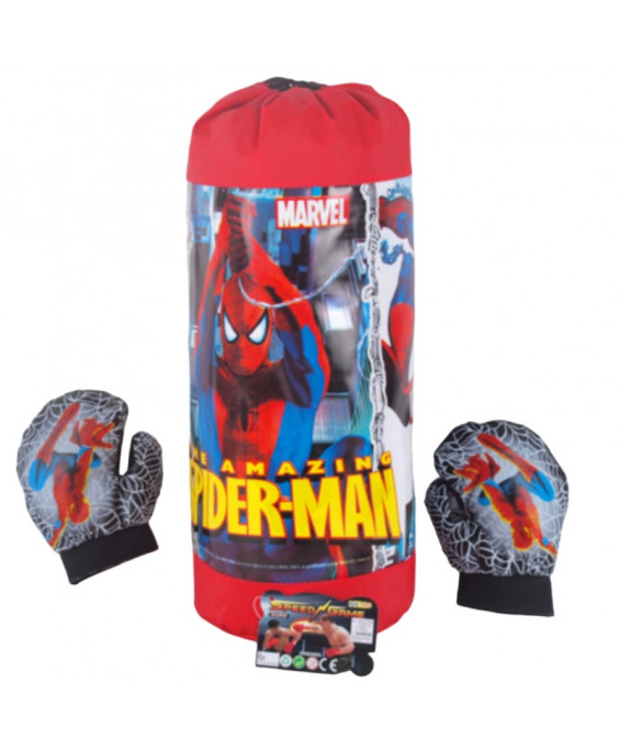 Բոքսի տանձիկ և ձեռնոցներ Spiderman